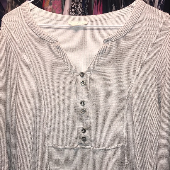 Ladies Jane and Delaney warm cropped sleeves shirt - Picture 4 of 9